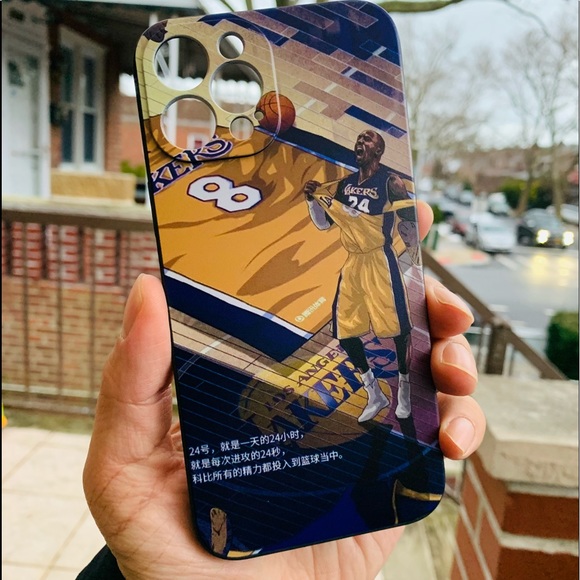Fashion iPhone 12Pro NBA Superstar Kobe Bryant Drop Protection Case - Picture 1 of 5